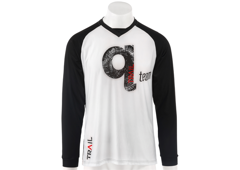 Koszulka rowerowa z długim rękawem QUEST Enduro Chilli