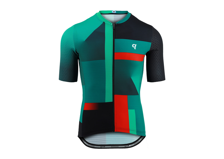 Koszulka kolarska QUEST Geo Emerald