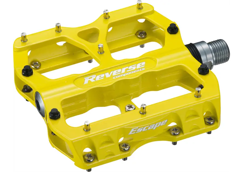 Pedali Piattaforma Reverse Escape Pro – Pins Oro, Per MTB, Downhill E Enduro, Nuovo Originale