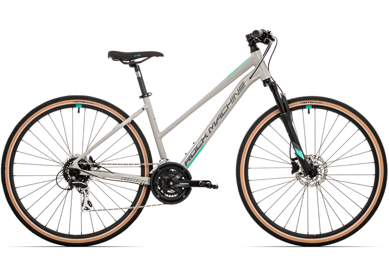 Rower crossowy damski ROCK MACHINE Crossride 300 Lady