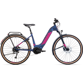 Rower elektryczny damski ROCK MACHINE Crossride INT e500 B Lady Touring