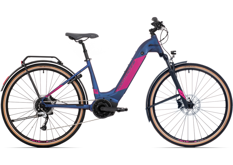 Rower elektryczny damski ROCK MACHINE Crossride INT e500 B Lady Touring