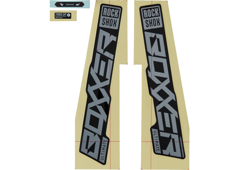 Naklejki na amortyzator ROCK SHOX Boxxer Ultimate 27/29 2021