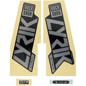 Naklejki na amortyzator ROCK SHOX Lyrik Ultimate 27/29