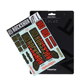 Naklejki na amortyzator ROCK SHOX Troy Lee Designs