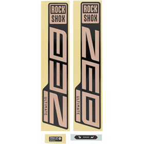 Naklejki na amortyzator ROCK SHOX Zeb Ultimate 27/29 2021+