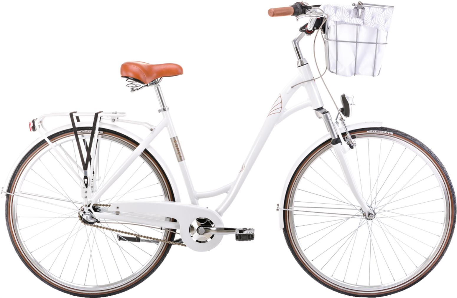 Rower miejski damski ROMET Art Deco Eco CentrumRowerowe.pl