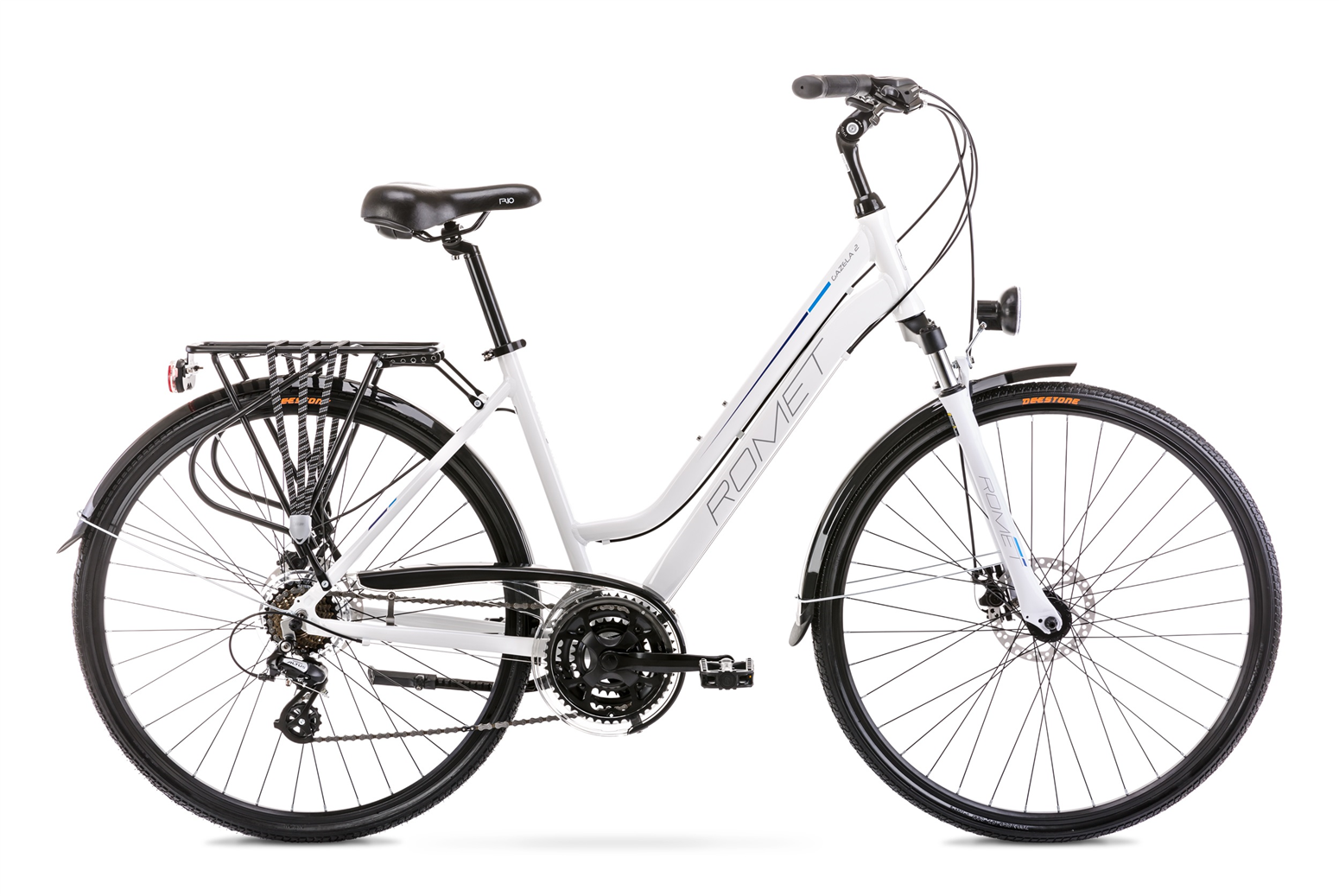 Rower trekkingowy damski ROMET Gazela 2 CentrumRowerowe.pl