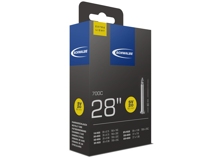 Dętka SCHWALBE Extra Light 28 cali