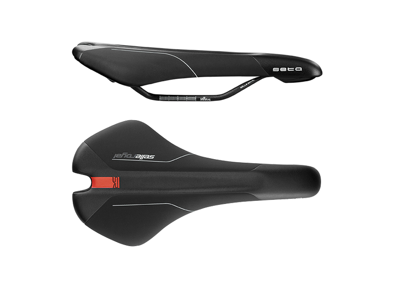 Siodełko SELLE ROYAL Flat Seta