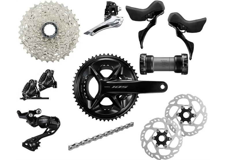 Grupa szosowa SHIMANO 105 Di2 R7170
