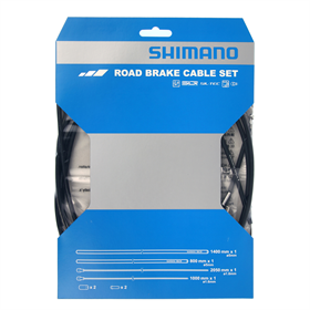 Zestaw linek i pancerzy hamulcowych SHIMANO 