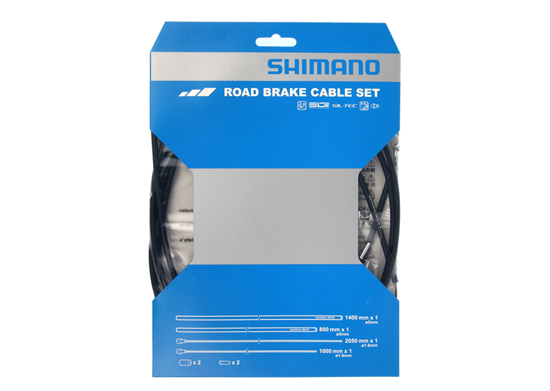 Zestaw linek i pancerzy hamulcowych SHIMANO 