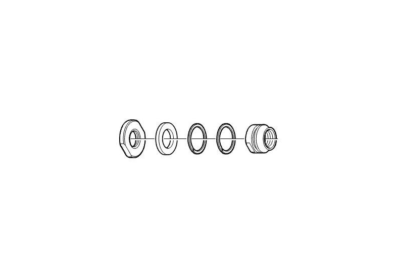 Stożek piasty przedniej SHIMANO Alivio BB-M495