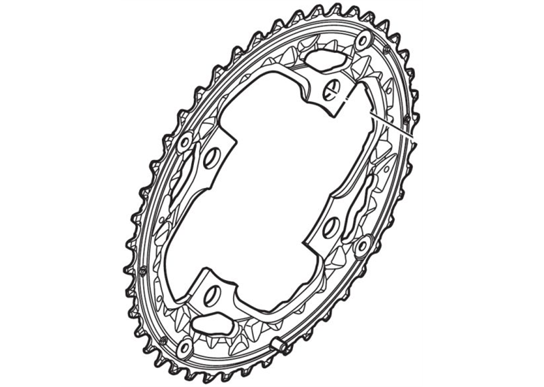Zębatka rowerowa SHIMANO Deore FC-T611