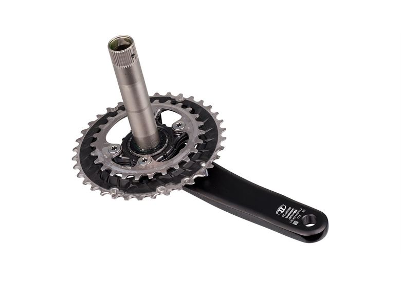 Kit vite camino SHIMANO XT M8000 doppia corona esterna 9 mm (x4) Nero