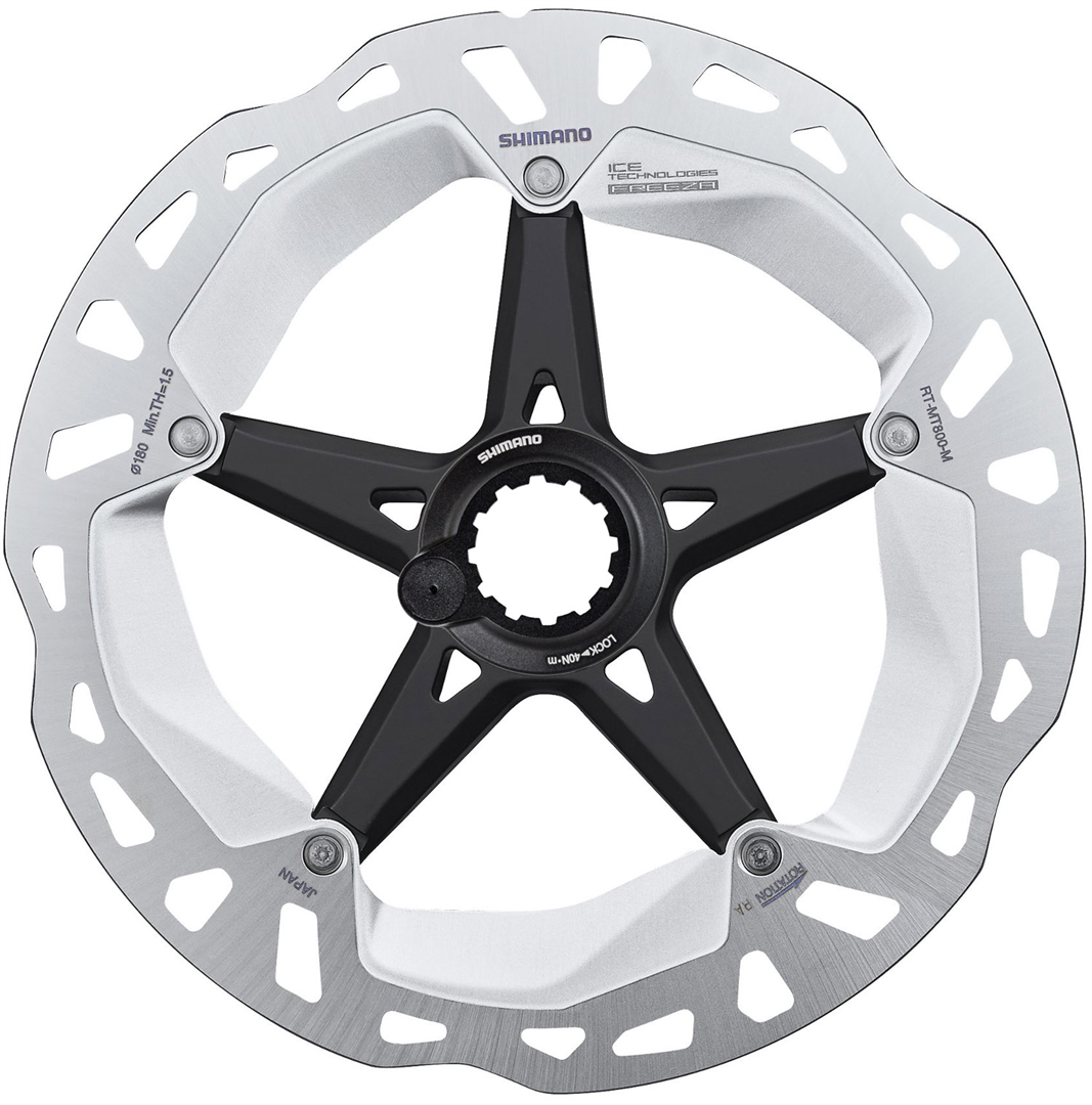 SHIMANO Disco XT RT-MT800 Ice-Tech Freeza Center Lock 180mm