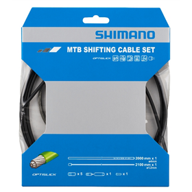 Zestaw linek i pancerzy przerzutkowych SHIMANO MTB Optislik