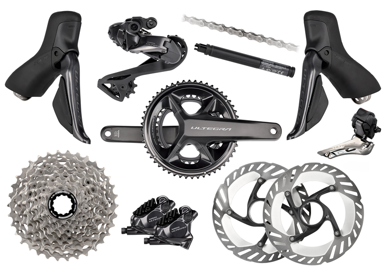 Grupa szosowa SHIMANO Ultegra Di2 R8100