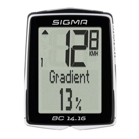 Licznik rowerowy przewodowy SIGMA BC 14.16