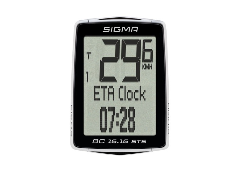 Licznik rowerowy bezprzewodowy SIGMA BC 16.16 STS CAD