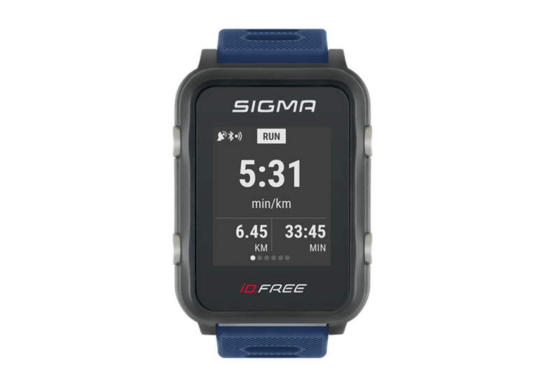 Zegarek z pulsometrem SIGMA iD.FREE