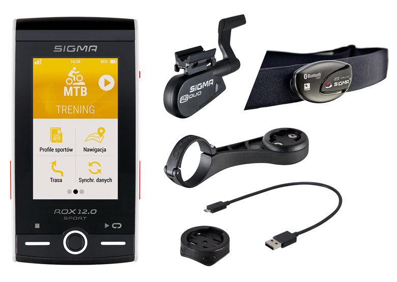 Nawigacja rowerowa SIGMA ROX 12.0 GPS Set