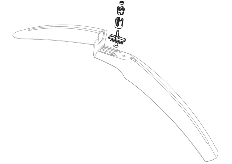Mocowanie błotnika SKS Shockboard