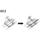 Adapter na dodatkowy rower SPINDER XB1