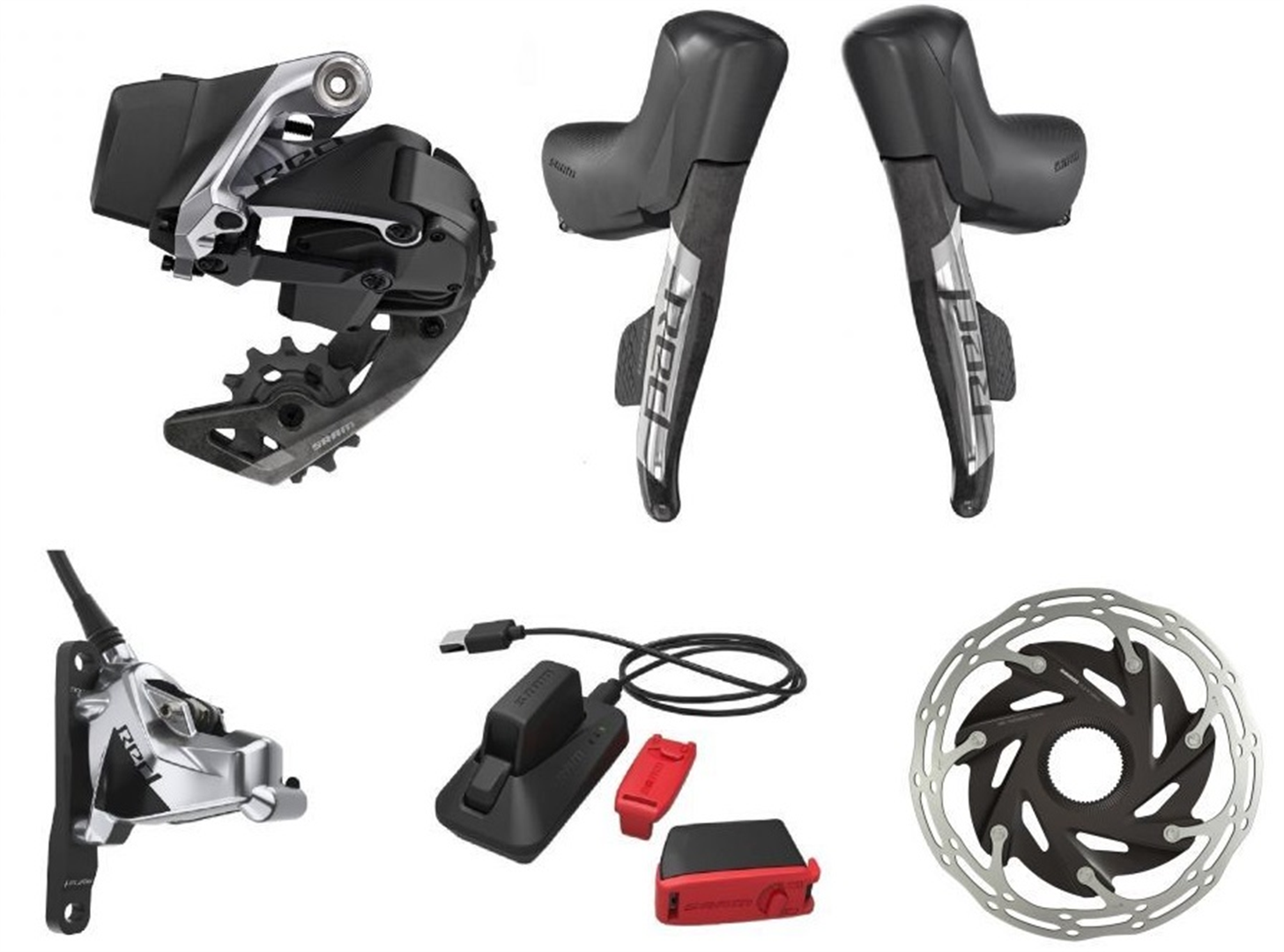 Grupa szosowa SRAM Red eTap AXS 1x D1 HRD | CentrumRowerowe.pl