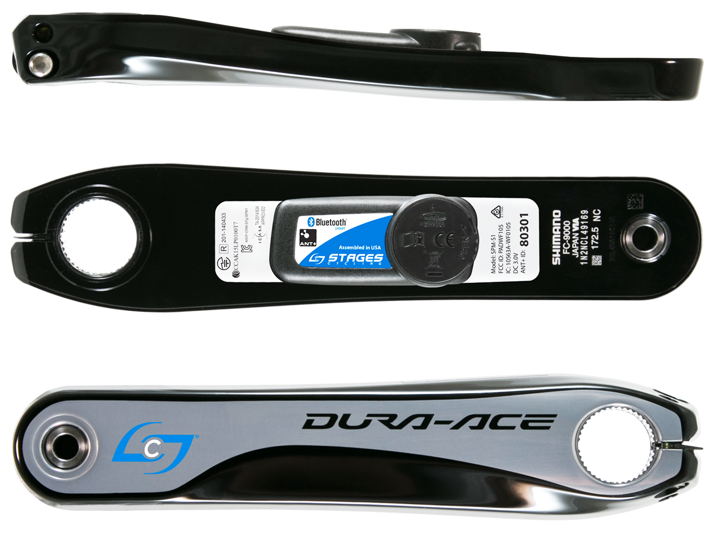 Pomiar mocy STAGES Shimano Dura Ace FC-9000 | CentrumRowerowe.pl