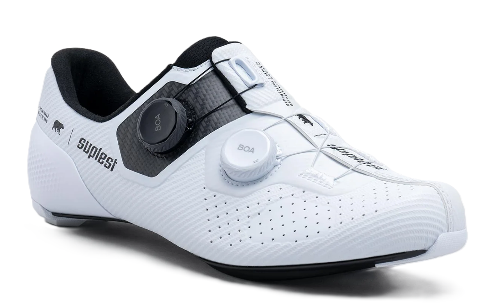 suprest road pro 41 ホワイトシューズ Buty szosowe SUPLEST Road Pro OffWhite Carbon - 2x Boa Li2
