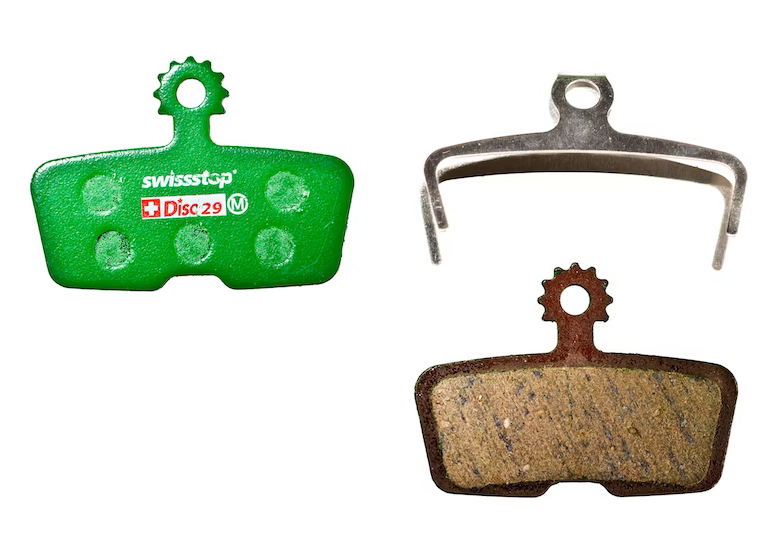 Plaquettes De Frein Swiss Stop Disc 30 RS Organic – Frein à Disque Mixte, Jaune, Pour Adultes