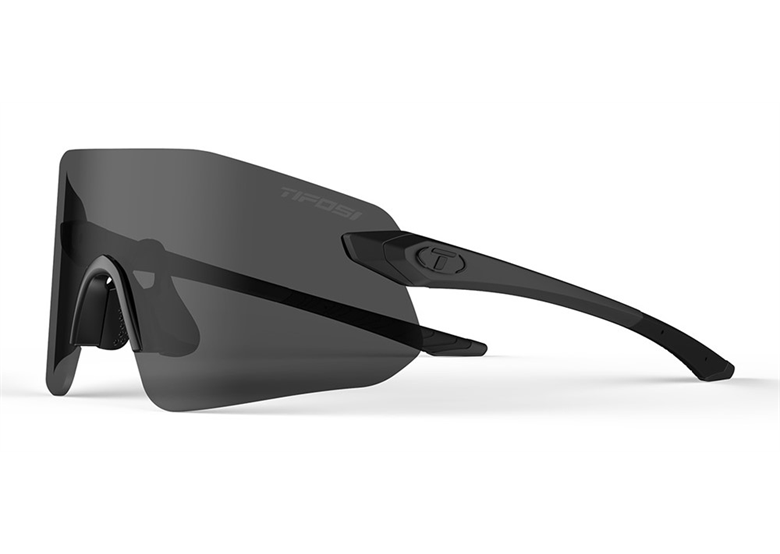 Lunettes De Soleil Tifosi Vogel SL - Monture Noire Brillante / Verres Miroir Verts - NEUF