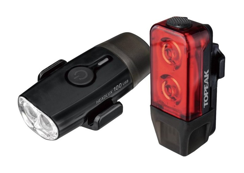 Zestaw lampek rowerowych TOPEAK Powerlux USB Combo