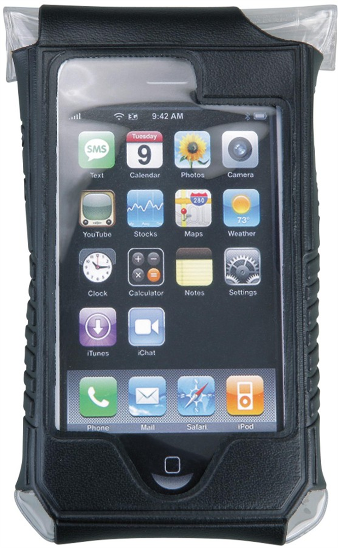 TOPEAK Smartphone DryBag Apple iPhone 6 to 8 Sacoche étanche Adulte Unisexe, Black, 14.5 cm x 3.1 cm x 7.8 cm