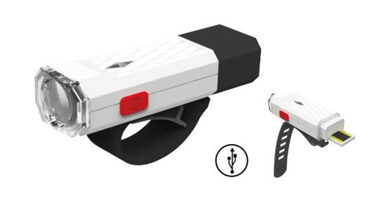 Lampka przednia TORCH High Beamer USB Mini CentrumRowerowe.pl