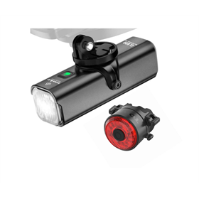Zestaw lampek rowerowych z przełącznikiem TOWILD CL600 + TL03
