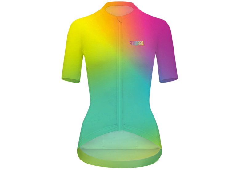 Koszulka kolarska damska TROFEO. Gradient Joy