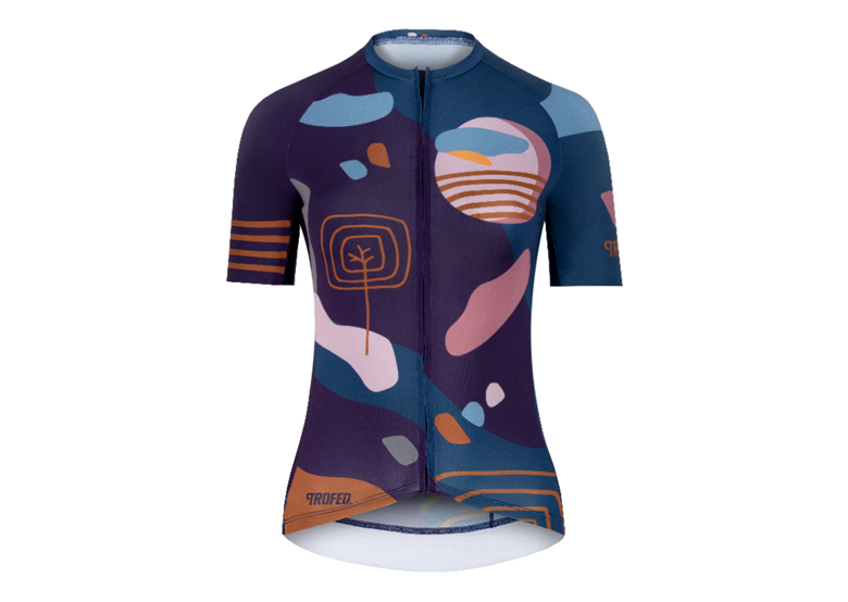 Koszulka kolarska damska TROFEO. Gravel Planet