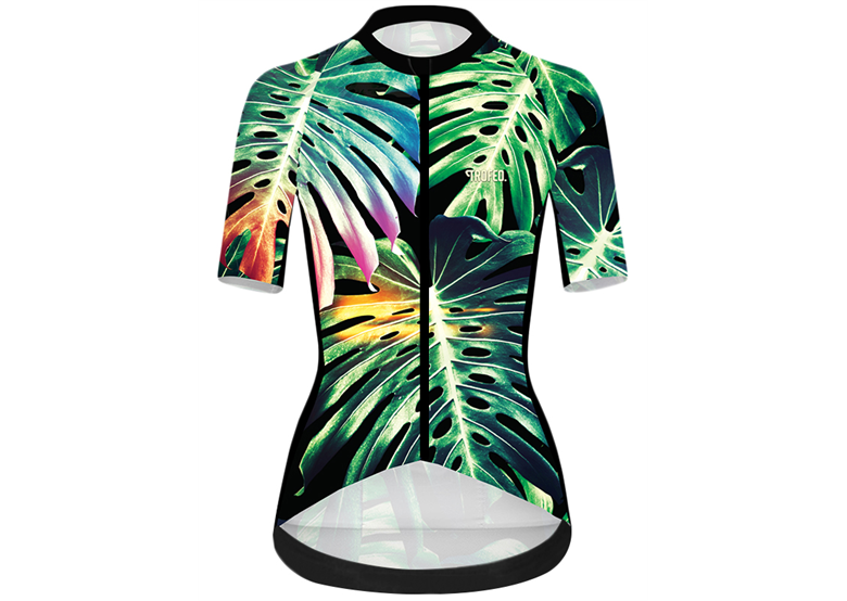 Koszulka kolarska damska TROFEO. Tropical Zen