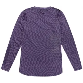 Koszulka rowerowa damska z długim rękawem TROY LEE DESIGNS Lilium Twisted Checkers