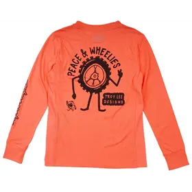 Koszulka rowerowa dziecięca TROY LEE DESIGNS Skyline Ride P&W LS