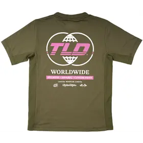 Koszulka rowerowa dziecięca TROY LEE DESIGNS Skyline Ride Worldwide