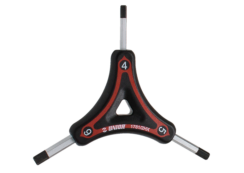Trójstronny klucz imbusowy UNIOR 1781/2HX-US 2/2.5/3