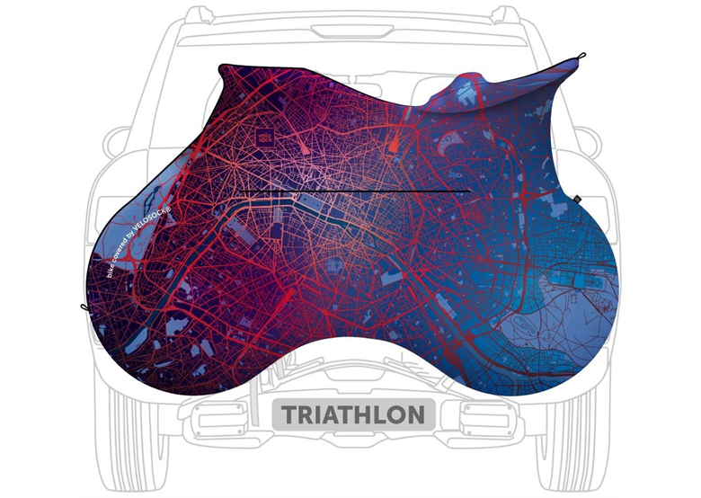 Pokrowiec rowerowy do transportu VELOSOCK Paris Wodoodporny