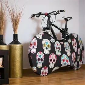 Pokrowiec rowerowy na koła VELOSOCK Skulls