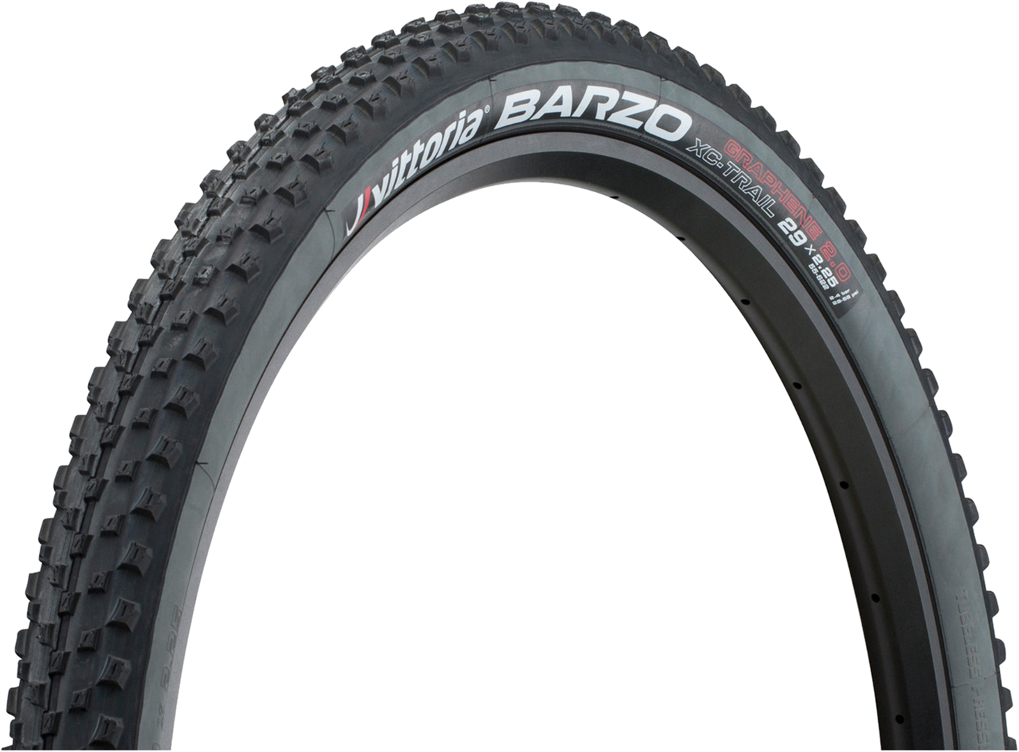 Pneu VITTORIA BARZO XC RACE 29x2.35 4C Graphene 2.0 Tubeless Ready Sou