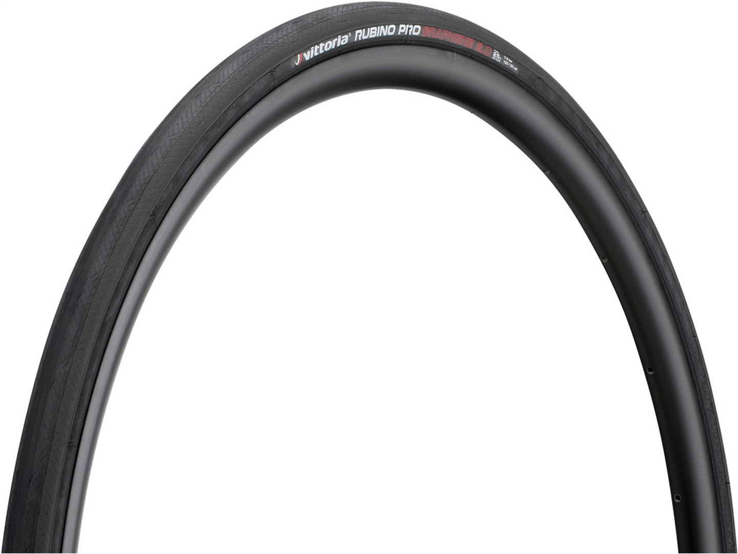 Vittoria Zaffiro Pro 700x28c Pneumatico Vittoria Rubino Pro G2.0 Per Bici Da Corsa, 700x25C/28C, Clincher, Pieghevole – Nero/marrone Clincher Pieghevole 25mm - Foto 3