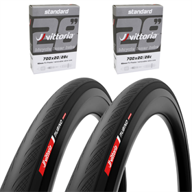 Zestaw opon VITTORIA Twin Pack Rubino V G2.0 + dętki